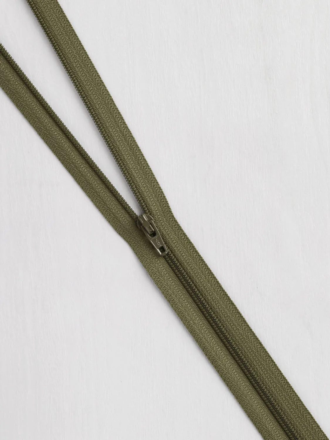 9"  Nylon Zipper - 5 Colours