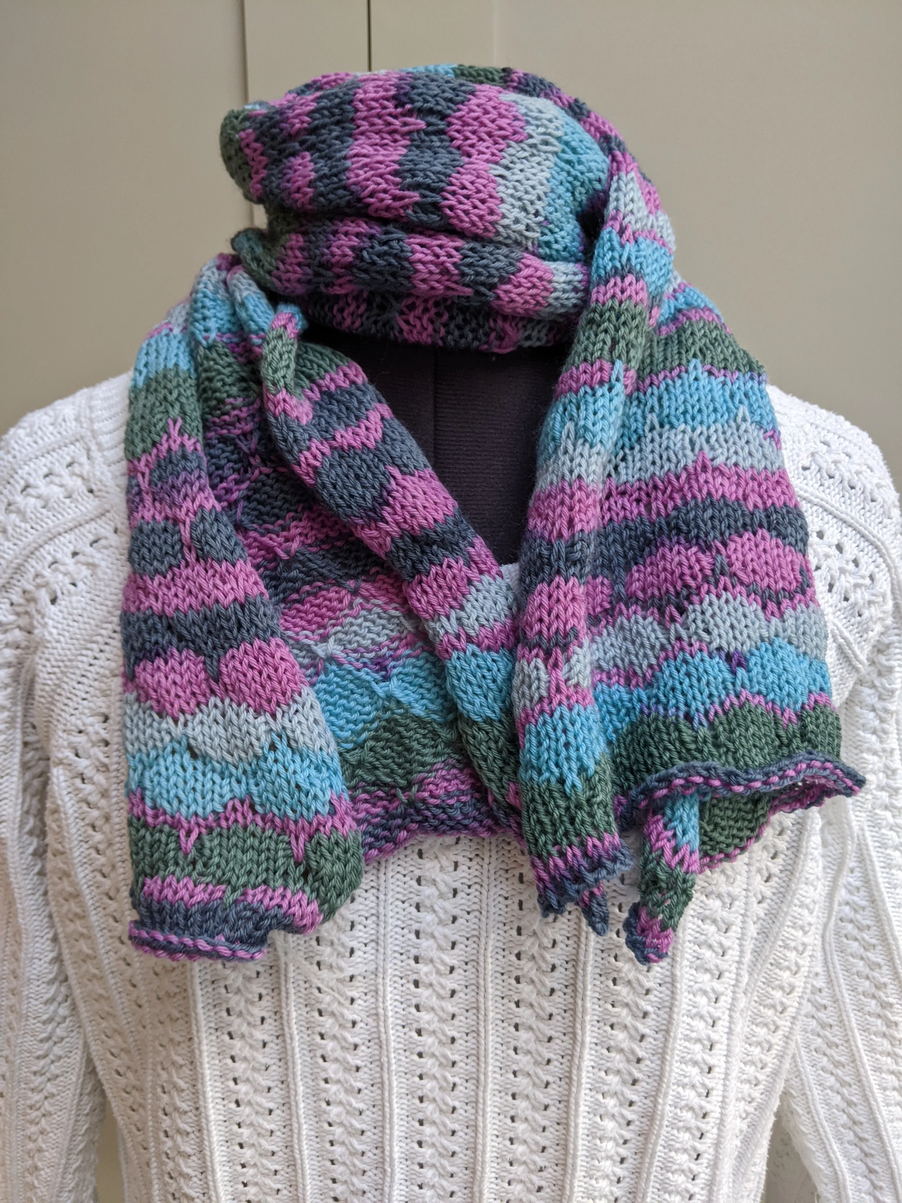 Adults Reversible Merino Scarf - 3 Limited Edition Colours