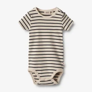 Body S/S Edvald | Baby - navy stripe