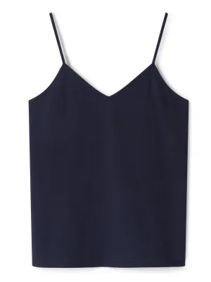 Chalk Lauren Vest Top - Navy