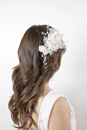 Chiffon Flower Hair Clip