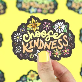 Choose Kindness Inspirational Water Bottle Vinyl Sticker