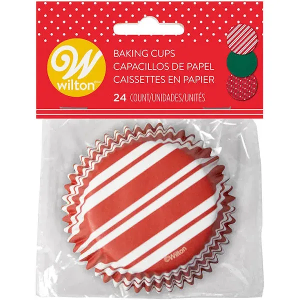 Christmas Holiday Standard Baking Cups | 24 ct