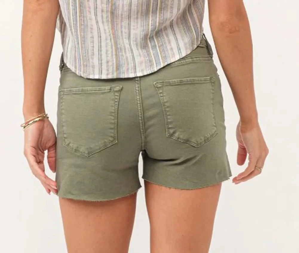 Gigi Shorts in Olive by Dear John