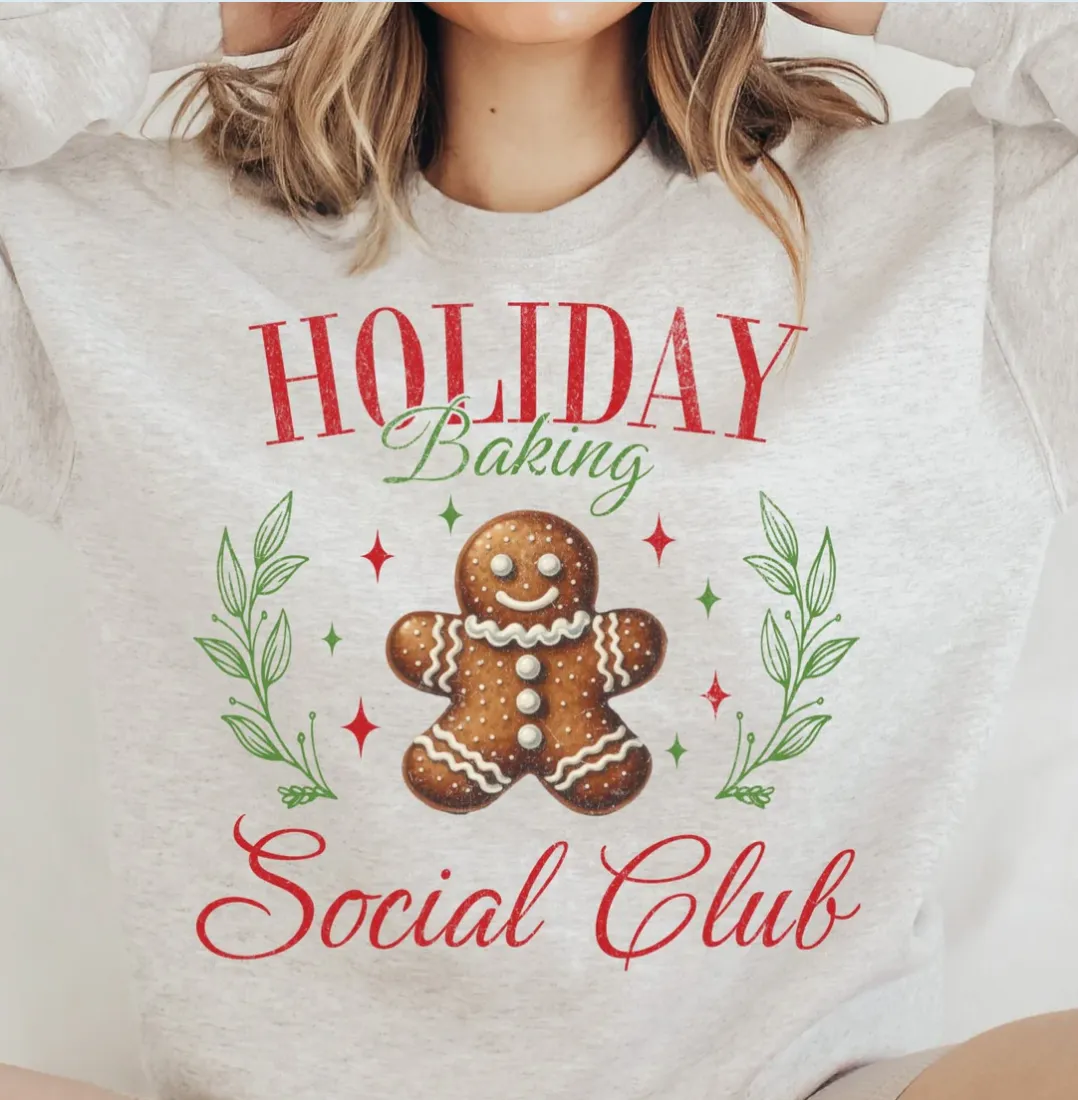 Holiday Baking Club ~ Adult Unisex