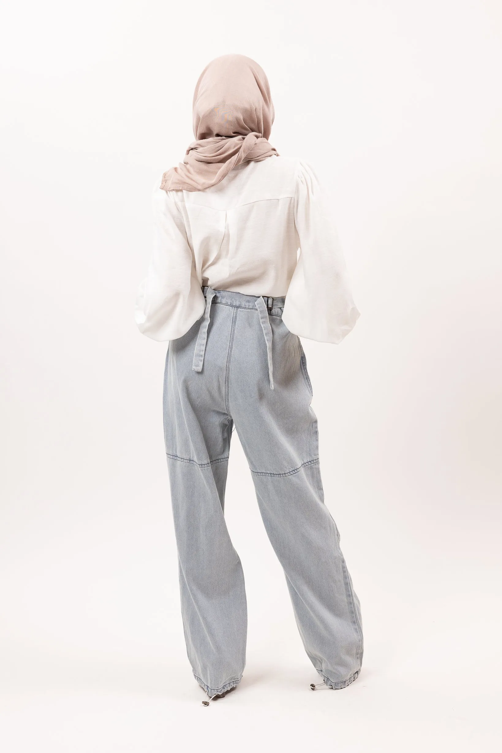 Lexi Denim Detailed Pants