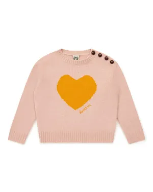 Mistyheart Pink Heart Sweater