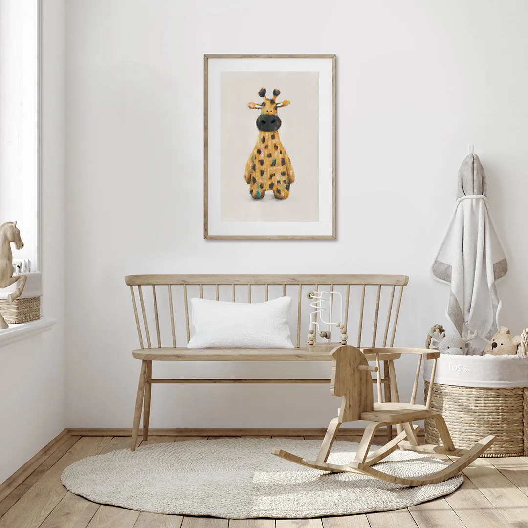 Neutral Safari Animals Nursery Prints Set Of 3