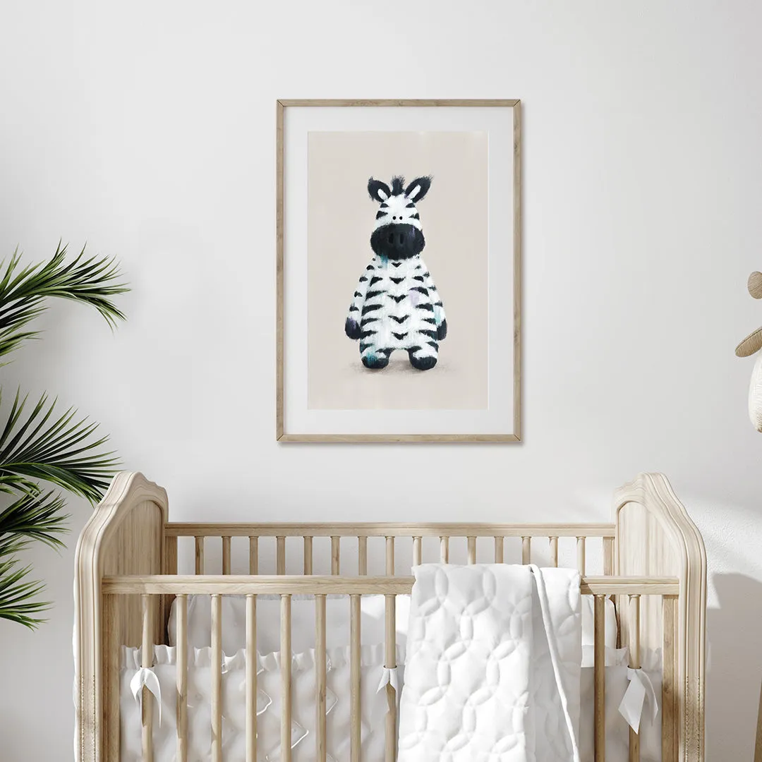 Neutral Safari Animals Nursery Prints Set Of 3