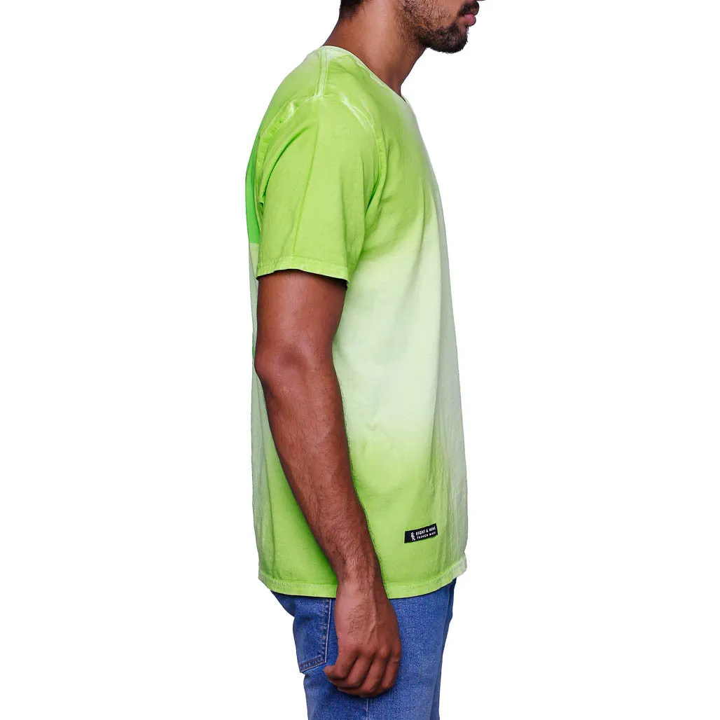 Radio Active Washed T Shirt Indiglo