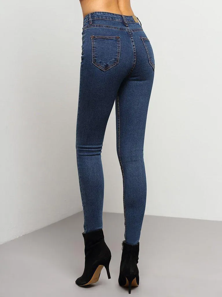 Skinny Denim Pants