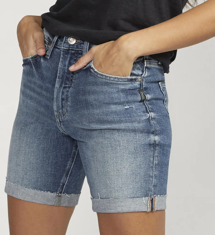 Sure Thing Long Short in Indigo by Silver