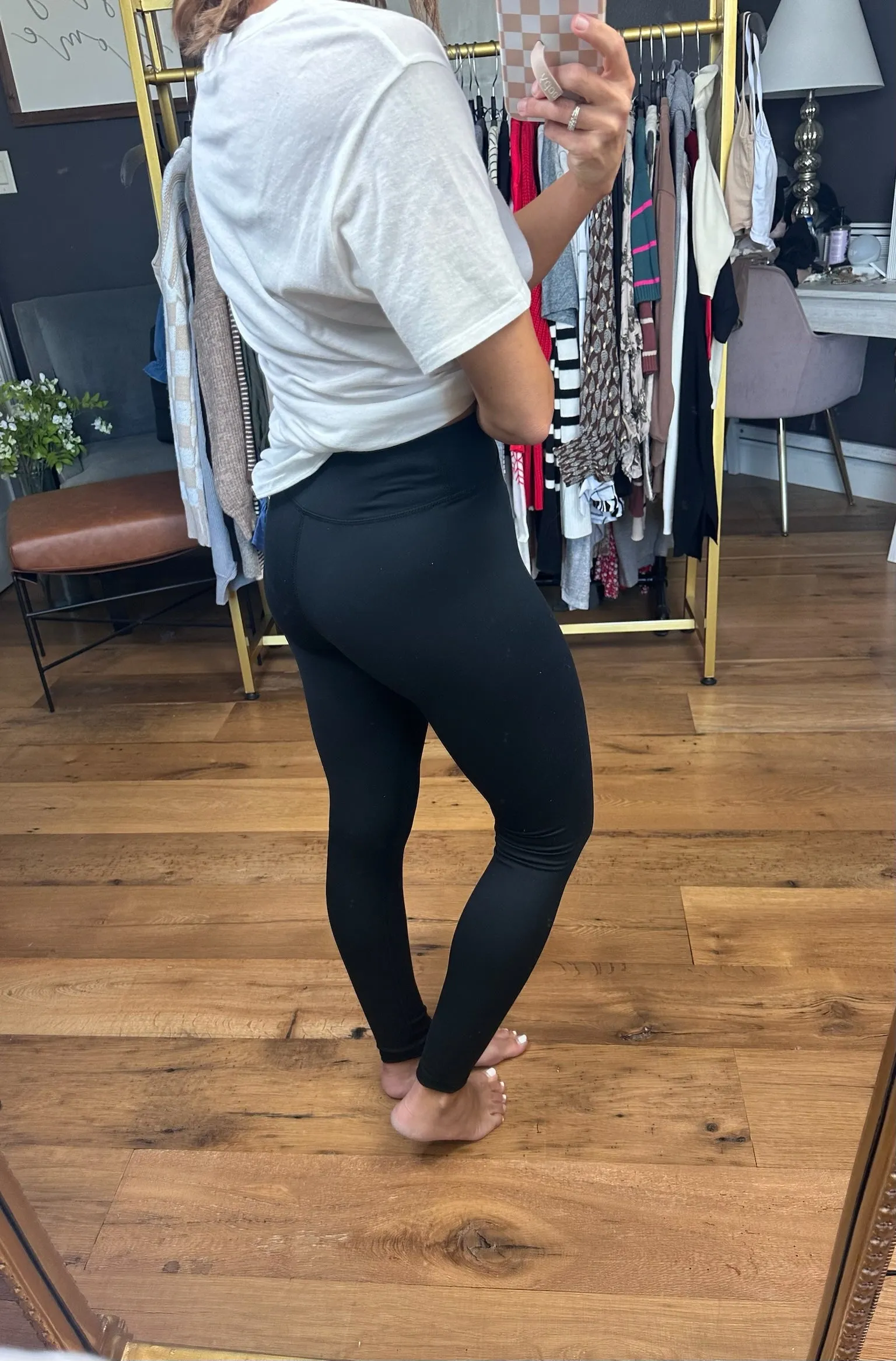 The Della Crossover Legging - Black